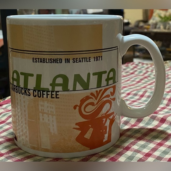 Starbucks 1999 Atlanta Mug Celebrating Starbucks 1971 18oz - Picture 1 of 6